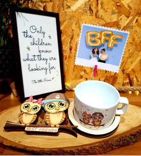 Kişiye Özel Best Friends 3D Figürlü Kupa Arkadaşa Hediye