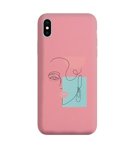 Pudra Lansman Telefon Kılıfı Iphone X