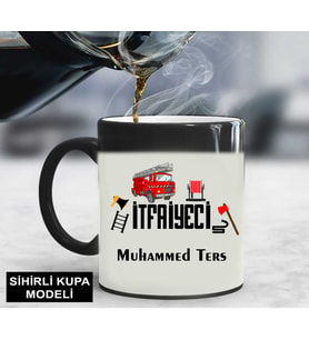 İtfaiyeci Kupa Bardağı Sihirli