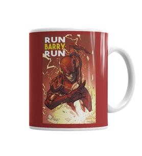 The Flash Run Barry Run Kupa Bardak Porselen