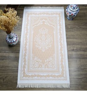 Hediyelik Pamuklu Seccade Turuncu 68x110 cm - 330 gr