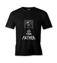Star Wars - Not Your Father Siyah Erkek Tshirt