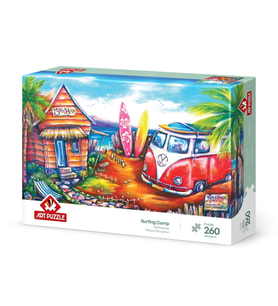 Art Puzzle Sörf Kampı 260 Parça Puzzle