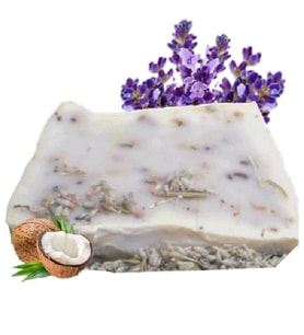 Akita %100 Doğal Lavanta ve Hindistan Cevizi El Yapımı Sabun 100gr