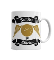 Harry Potter Snitches Get Stitches Kupa  Bardak Porselen