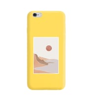 Sarı Lansman Kılıf iPhone 6 Plus