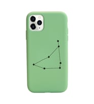 Oğlak Burcu (Capricornio) Yıldız Haritası Tasarımlı Kılıf iPhone 11 Pro