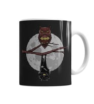 Batman Ve Baykuş Kupa Bardak Porselen