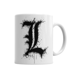 Death Note L Kupa Bardak Porselen