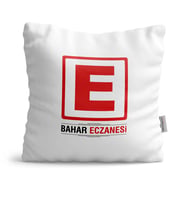 BK Gift Kişiye Özel Mesleki Eczane Dekoratif Yastık  1