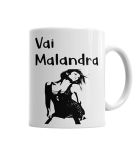 Anitta Vai Malandra Kupa Bardak Porselen