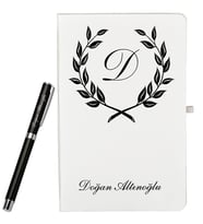 Öğretmene Hediye Kişiye Özel Defter ve Kalem Hediyeli, Hediye Paketinde