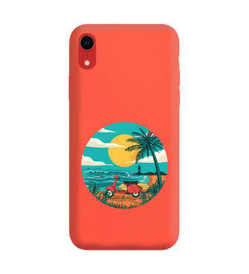 Turuncu Lansman Telefon Kılıfı Iphone XR