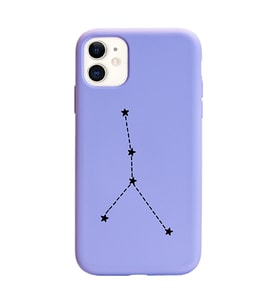Koç Burcu (Aries) Yıldız Haritası Tasarımlı Kılıf iPhone 11