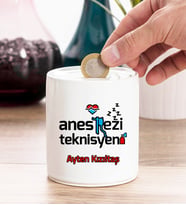 Anestezi Teknisyeni Kişiye Özel Kumbara