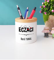 Eczacı Tasarımlı Kişiye Özel Hediye Eczacı Kalemlik