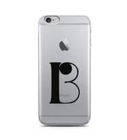 Iphone 6 Harf Tasarımlı Telefon Kılıfı B-Harfi 