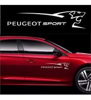 Peugeot Lemans lion Sticker Set Araba Sticker Yapıştırması V2