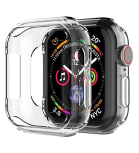 Microsonic Apple Watch Series 3 42mm Kılıf 360 Full Round Soft Silicone Şeffaf