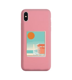 Pudra Lansman Kılıf iPhone X