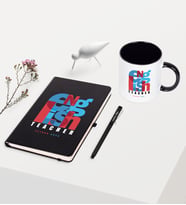 BK Gift Kişiye Özel İngilizce Öğretmeni Temalı Siyah Defter Kalem Kupa Seti - 1
