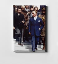 BK Gift Kişiye Özel Atatürk Kanvas Tablo 50x70cm 31