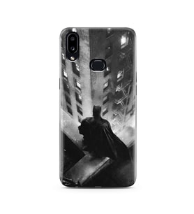 Batman Tasarım Süper Şeffaf Silikon Telefon Kılıfı Samsung A10s