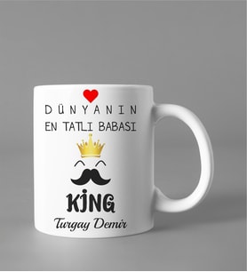Kişiye Özel En Tatlı Baba Kupası