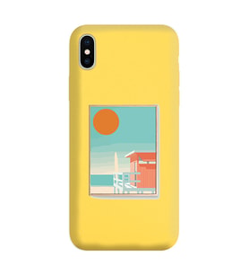 Sarı Lansman Telefon Kılıfı Iphone X