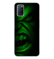 Hulk Tasarım Süper Şeffaf Silikon Telefon Kılıfı Oppo A52-A72