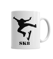 Skate Kaykay Kupa Bardak Porselen