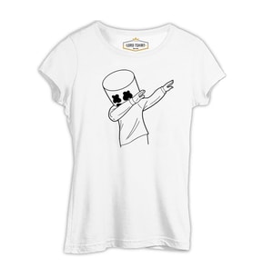 Marshmallow - XX Beyaz Kadın Tshirt