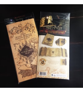 Harry Potter Çapulcu Haritası (Krem)