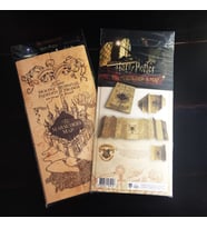 Harry Potter Çapulcu Haritası (Krem)