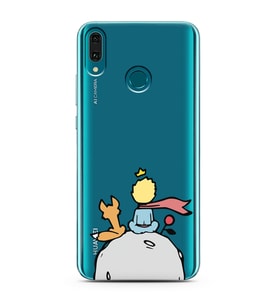 Küçük Prens Tasarım Süper Şeffaf Silikon Telefon Kılıfı Huawei Y9 (2019)