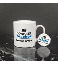 Computer Teacher Kupa Bardak ve Anahtarlık Set