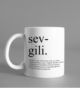 Kişiye Özel Sevgili Kupası