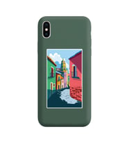 Koyu Yeşil Lansman Kılıf iPhone X