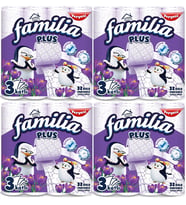 Familia Plus Tuvalet Kağıdı 3 Katlı 128 Li Paket Sihirli Çiçekler (4pk*32)