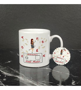 Bankacıya Hediye Kupa Bardak ve Anahtarlık Set
