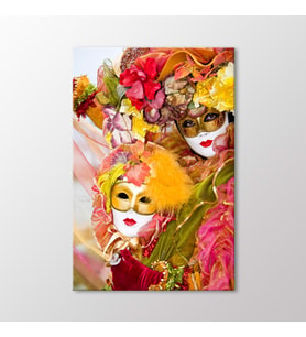 Arty Tablo Karnaval Maskeleri Tablo (Karışık)