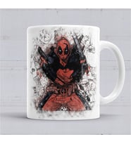 Deadpool Marvel Franciss Kupa Bardak Porselen