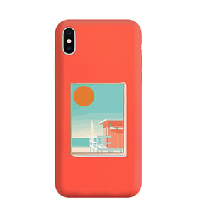 Turuncu Lansman Telefon Kılıfı Iphone Xs Max