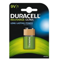 DURACELL 9 VOLT ŞARJLI 170 MAH PİL