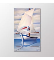 Arty Tablo Rüyadaki Gemi Tablo (Karışık)