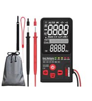 Mini Dijital Akıllı Multimetre Voltmetre Akım Voltaj Direnç Ölçer 3.5 ”LCD Ekranlı