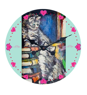 Markakanvas Yuvarlak Duvar Saati