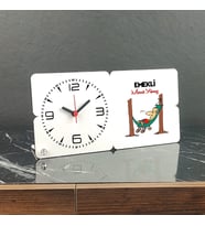 Emekli Ahşap Masa Saati