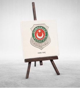 BK Gift Kişiye Özel Mesleki Gümrükler Muhafaza Personeli Şovaleli Doğal Taş