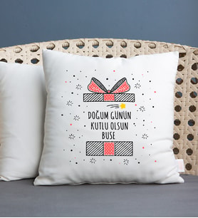 Doğum Günü Hediyesi Yastık
